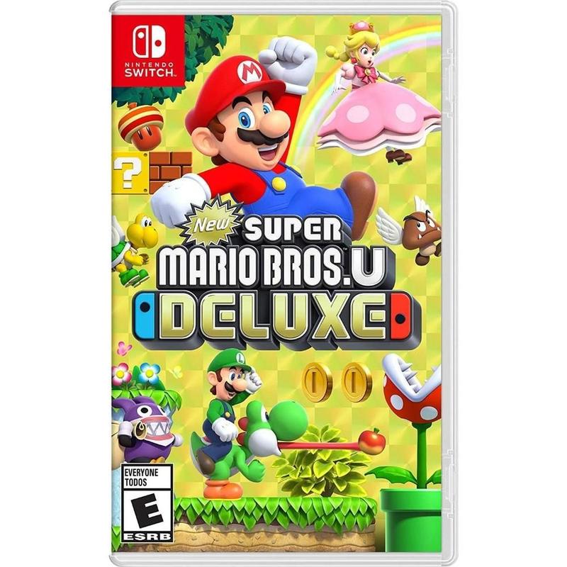 Nintendo Switch New Super Mario Bros. U Deluxe New Super Mario Bros U Deluxe Novo - Switch - Nintendo - Jogos de